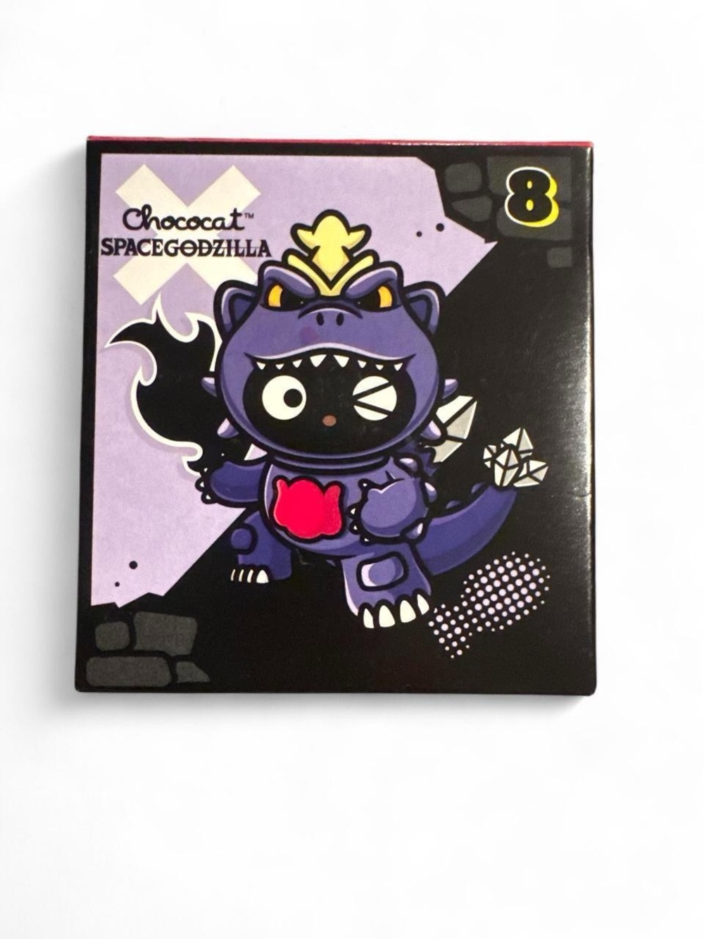Unopened Mcd Sanrio Chococat SpaceGodzilla Purple and Pink Collectible Figure
